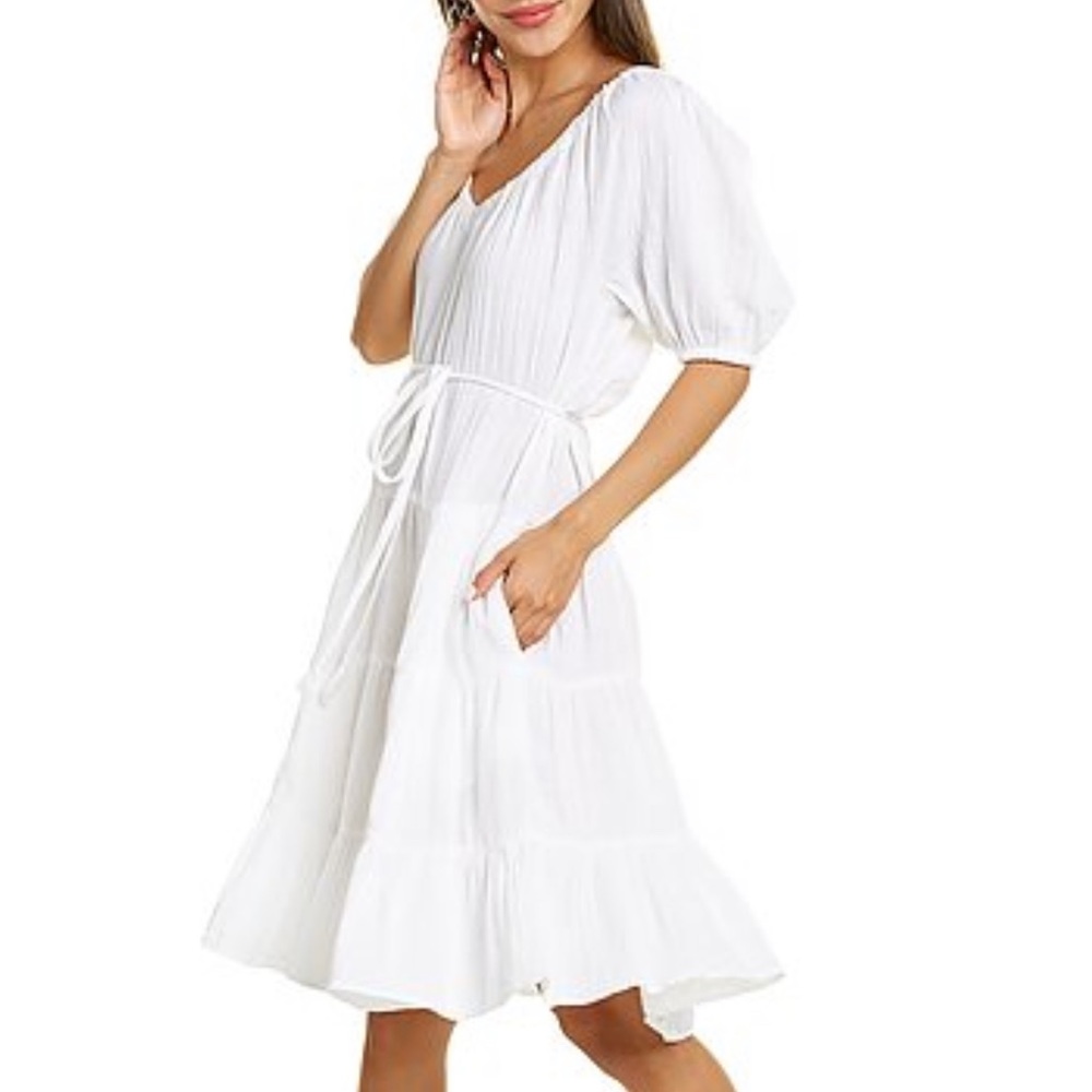 Rebecca Taylor double gauze midi dress. New with tags.
